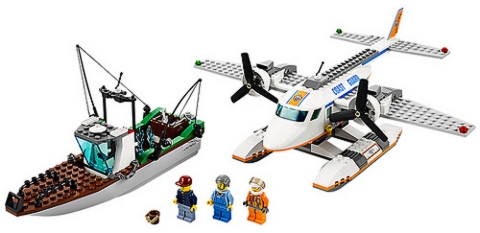 #60015 LEGO City Coast Guard Plane Details