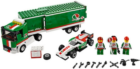 #60025 LEGO City Grand Prix Truck Details