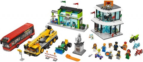 #60026 LEGO City Town Square Details
