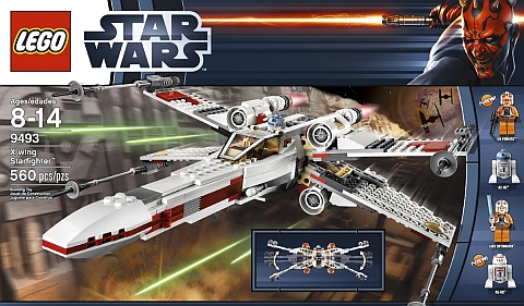 #9493 LEGO Star Wars X-wing Starfighter Box