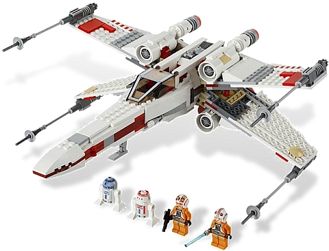 #9493 LEGO Star Wars X-wing Starfighter Details