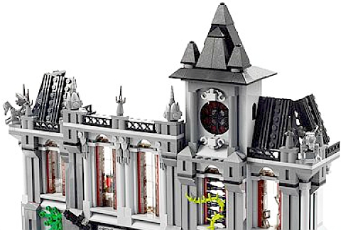 LEGO Arkham Asylum Review - Architecture