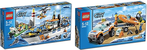 LEGO City Coast Guard Sets