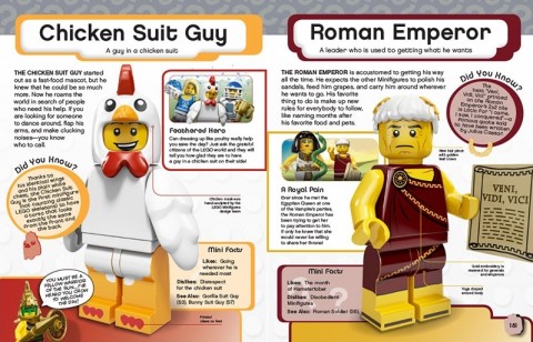 LEGO Minifigures Character Encyclopedia Facts