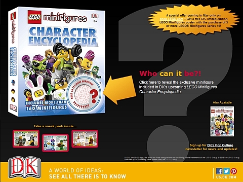 LEGO Minifigures Character Encyclopedia Mistery