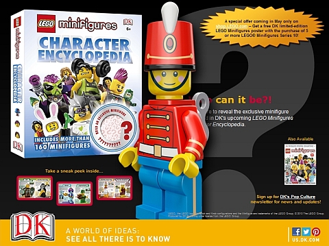 LEGO Minifigures Character Encyclopedia Toy Soldier