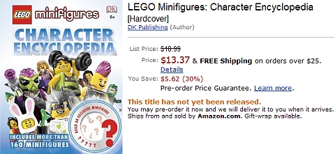 LEGO Minifigures Character Encyclopedia on Amazon