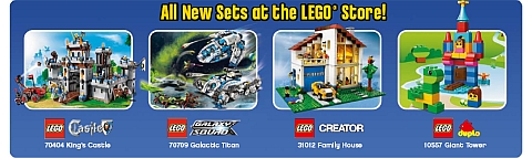 2013 LEGO Summer Sets