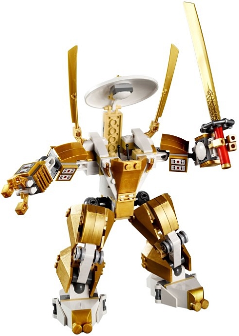 #70505 LEGO Ninjago Temple of Light Gold Mech