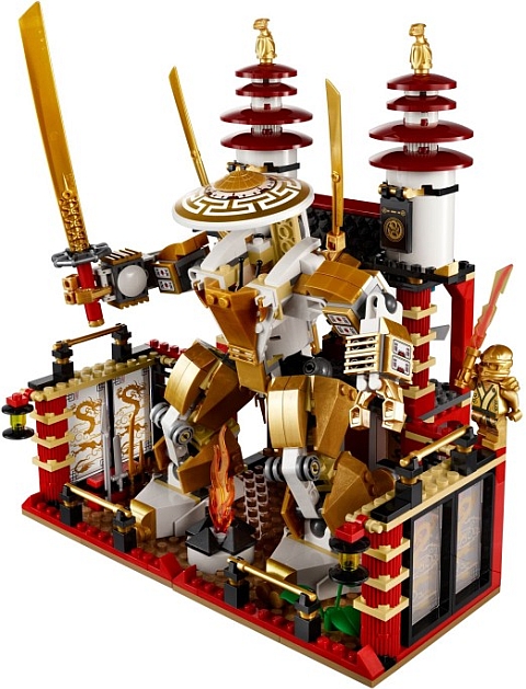 #70505 LEGO Ninjago Temple of Light Interior