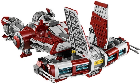 #75025 LEGO Star Wars Jedi Defender-class Cruiser Back