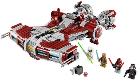 #75025 LEGO Star Wars Jedi Defender-class Cruiser Details