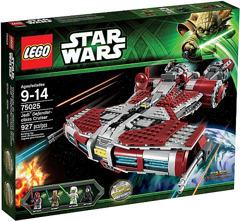 #75025 LEGO Star Wars Jedi Defender-class Cruiser