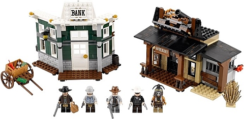 #79109 LEGO Lone Ranger Colby City Showdown Review