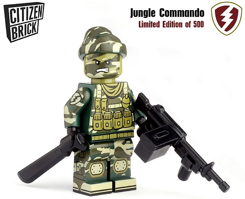 Custom LEGO Jungle Commando by CitizenBrick.com
