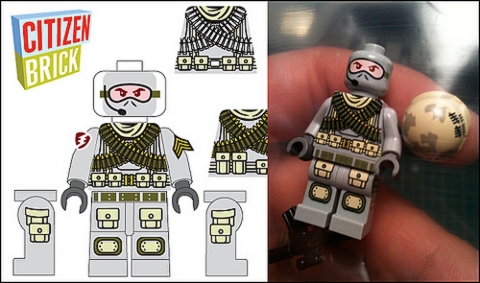 Custom LEGO Minifigure by CitizenBrick