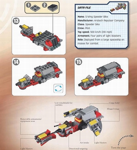 LEGO BrickMaster Star Wars Pages