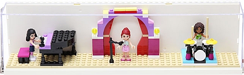 LEGO Minifigure Display Case Diorama 2