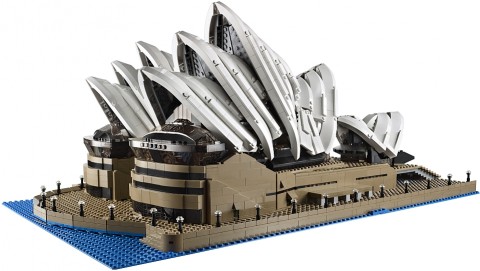#10234 LEGO Sydney Opera House Front Details