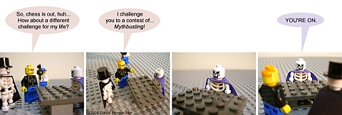 LEGO Webcomic - Mythbusters