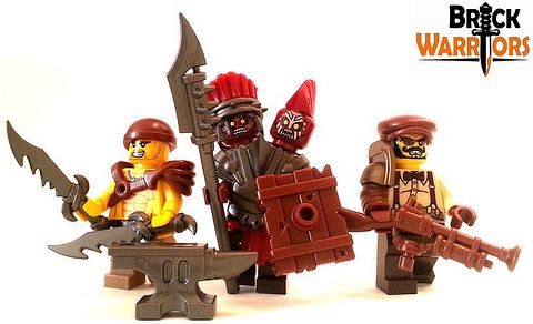 Custom LEGO Fantasy Items by BrickWarriors