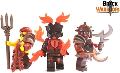 Custom LEGO Gladiator Items by BrickWarriors