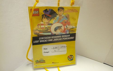 LEGO Contest Name Tag