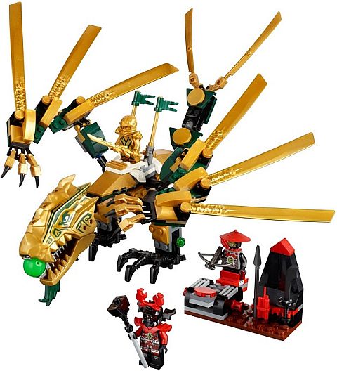 #70503 LEGO Ninjago Golden Dragon Review