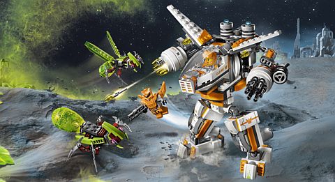 #70707 LEGO Galaxy Squad Eradicator Mech Review