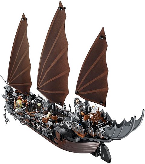 #79008 LEGO Lord of the Rings Pirate Ship Ambush Back View