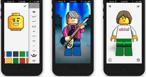 Make your minifig with LEGO app Mini Mi