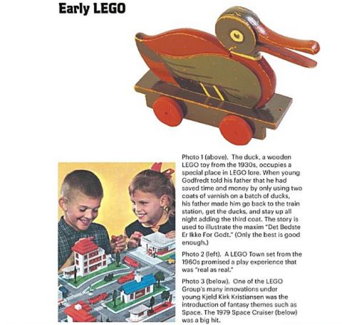 LEGO Book Brick by Brick Early LEGO