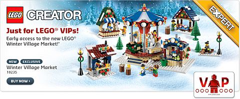 #10235 LEGO Winter Village Market Available Now