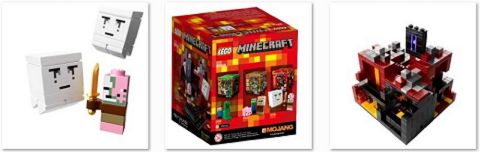 #21106 LEGO Minecraft The Nether Details