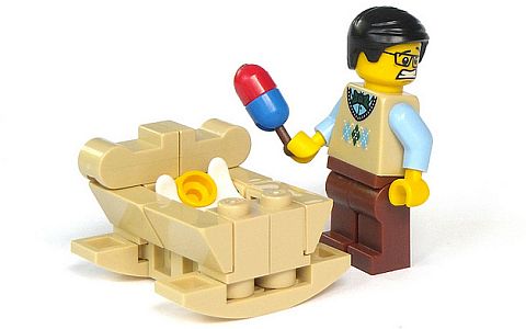 LEGO Minifigure Parts Usage by mijasper