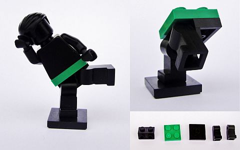LEGO Minifigure Posing
