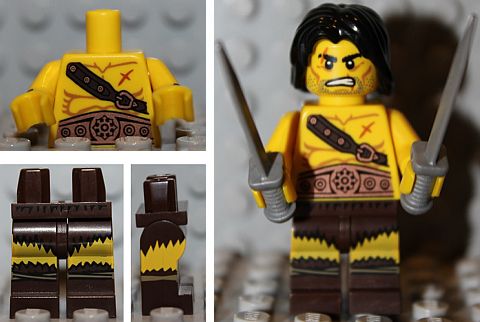 LEGO Minifigures Series 11 Barbarian Details