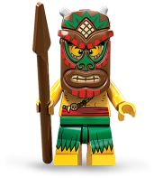 LEGO Minifigures Series 11 Tiki Warrior