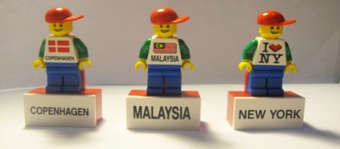 LEGO Promotional Minifigure Magnets