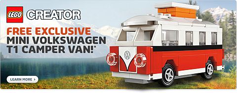 LEGO Shopping - Free Mini VW Camper