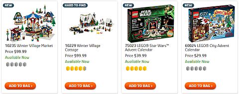 Shop for LEGO Christmas Sets