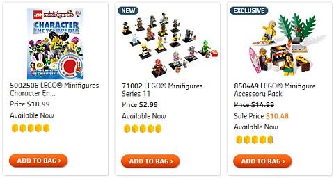 Shop for LEGO Minifigures Series