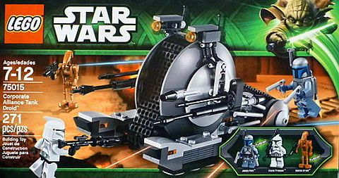 #75015 LEGO Star Wars Corporate Alliance Tank Droid Review
