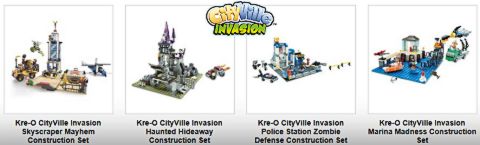 KRE-O CityVIlle Invasion Sets