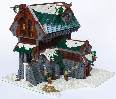 LEGO Building by Moriartus