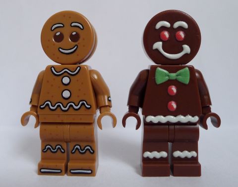 LEGO Gingerbread Man Details