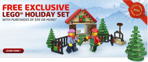 LEGO Holiday Free Set Available Now
