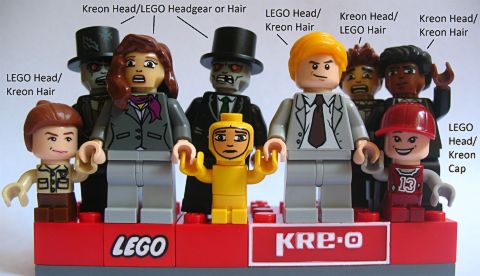 LEGO & KRE-O Minifigure Combinations