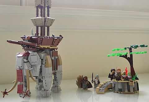 LEGO Lord of the Rings Ambush of the Ithilien Rangers by Dusty-Bricks