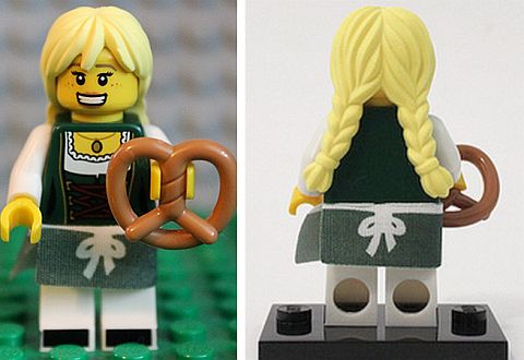 LEGO Minifigures Series 11 Pretzel Girl